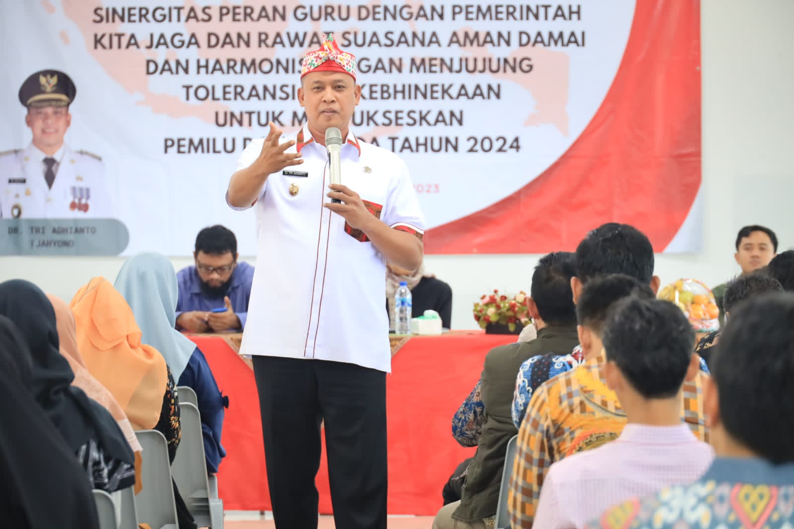Roadshow Kebhinnekaan Pemkot Bekasi dan Aparat, Tanamkan Nasionalisme.(Sumber: Dok.Istimewa).