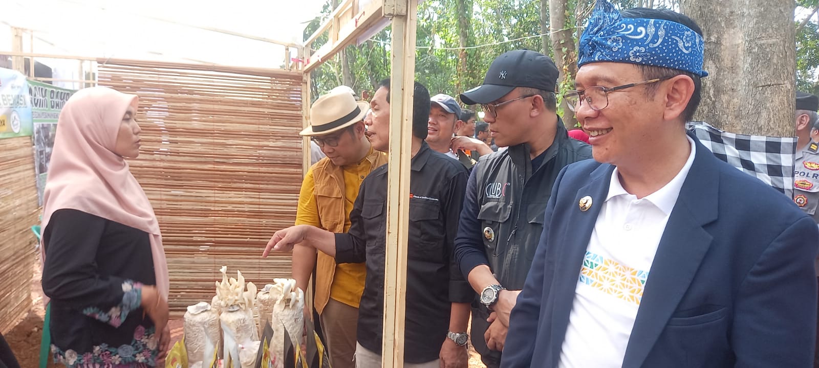 Hadiri Acara Pasar Pasisian Leuweung, Pj Bupati Bekasi: Lokasi Kegiatan Strategis