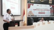 Camat Rappocini M. Aminuddin, S.Sos., M.AP menghadiri kegiatan agenda Observasi Percontohan Kabupaten/Kota Anti Korupsi yang diselenggarakan oleh Komisi Pemberantasan Korupsi (KPK) RI. (Ist)