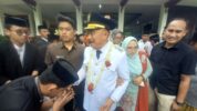 Wakil Wali Kota Bekasi Untuk Periode 2025-2030, Abdul Harris Bobihoe Usai Acara Serah Terima Jabatan