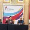 Menteri Pemuda dan Olahraga, Erick Thohir Saat Konferensi Pers