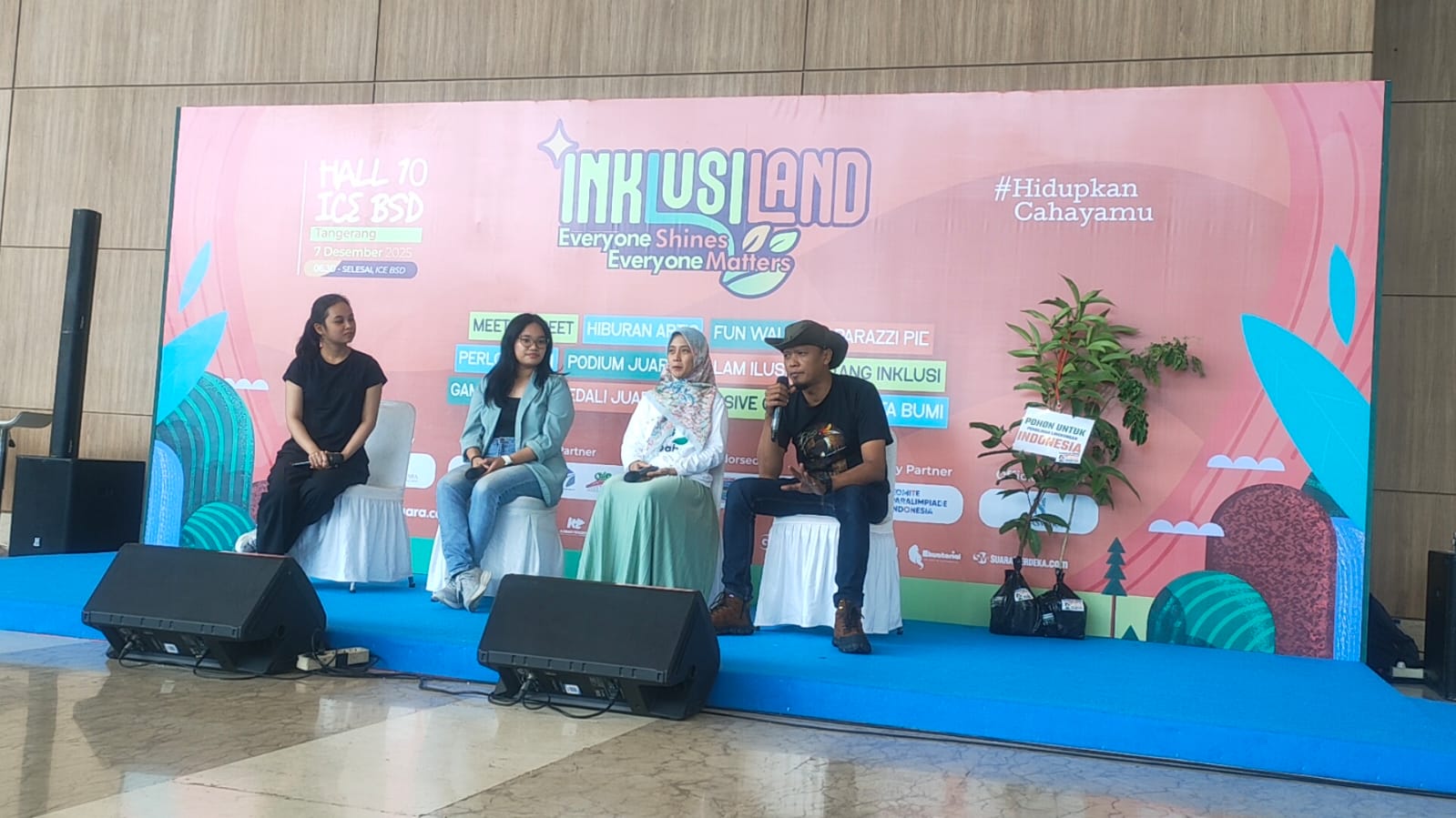 Prabu Peduli Lingkungan Dorong Gerakan Tanam Pohon untuk Pulihkan Ekosistem Indonesia di Inklusiland 2025