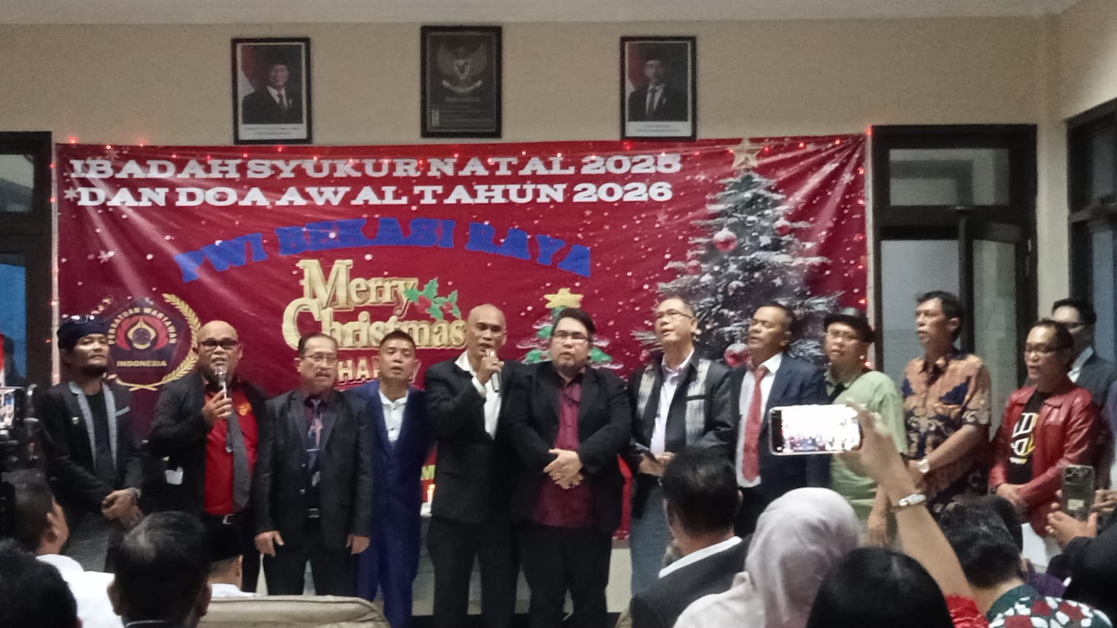 PWI Bekasi Raya Gelar Ibadah Syukur Natal 2025 dan Tahun Baru 2026